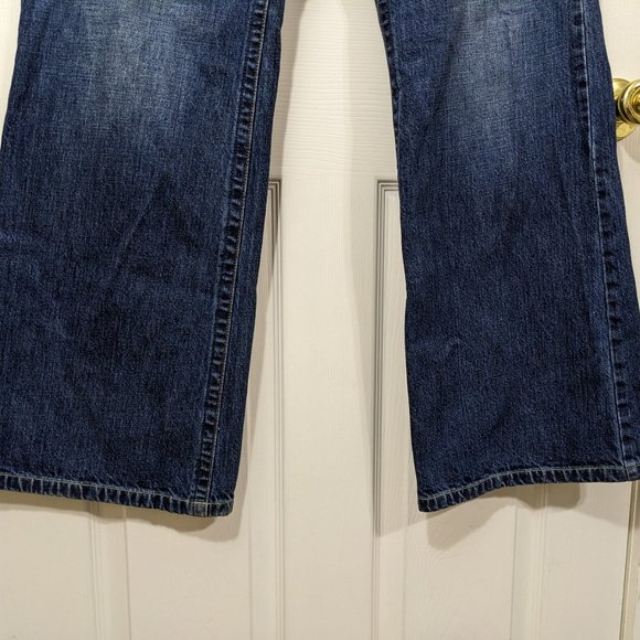 Tommy Hilfiger Y2K 2004 Hipster Boot Front Patch Pocket Back Flap Pocket - 14* - Picture 5 of 11